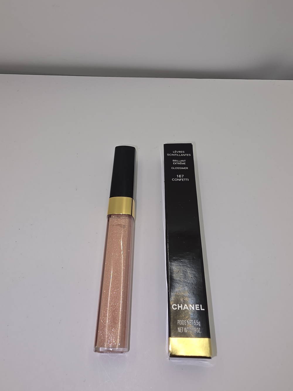 CHANEL Brilliant Extreme Glossimer- 167 "Confetti"